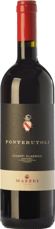 19,95 € Бесплатная доставка | Красное вино Mazzei Fonterutoli D.O.C.G. Chianti Classico