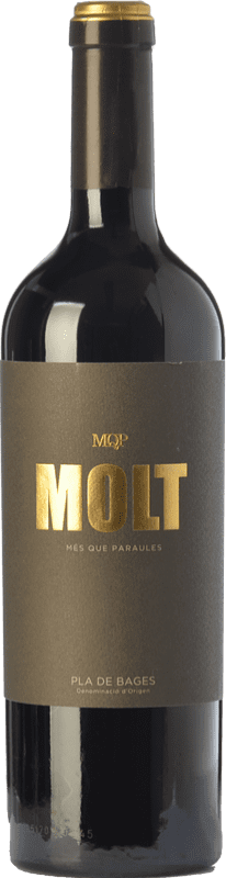 18,95 € | Red wine Més Que Paraules Molt Crianza D.O. Pla de Bages Catalonia Spain Cabernet Sauvignon Bottle 75 cl