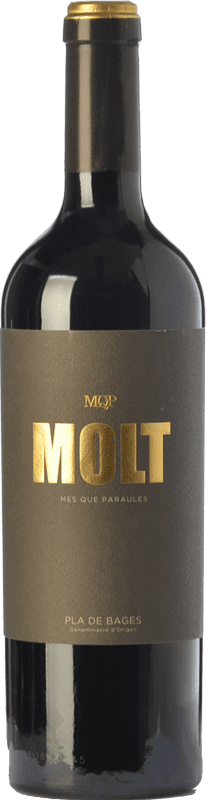 Free Shipping | Red Wine Més Que Paraules Molt Crianza — Aged D.O. Pla de Bages Catalonia Spain Cabernet Sauvignon 75 cl