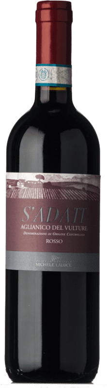 11,95 € Free Shipping | Red wine Michele Laluce S'Adatt D.O.C. Aglianico del Vulture Organic
