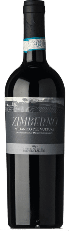 15,95 € | Красное вино Michele Laluce Zimberno D.O.C. Aglianico del Vulture Базиликата Италия Aglianico 75 cl
