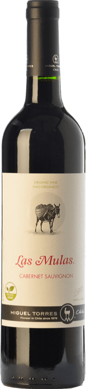 Бесплатная доставка | Красное вино Miguel Torres Las Mulas Organic I.G. Valle Central Центральная долина Чили Cabernet Sauvignon 75 cl