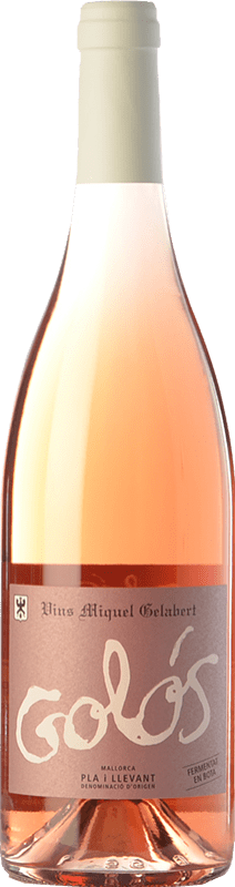 12,95 € Free Shipping | Rosé wine Miquel Gelabert Golós Rosat D.O. Pla i Llevant Balearic Islands Spain Pinot Black Bottle 75 cl