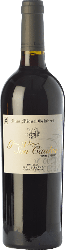 36,95 € | Vino Rosso Miquel Gelabert Gran Vinya Son Caules Crianza — Invecchiato in Botte D.O. Pla i Llevant Isole Baleari Spagna Merlot, Syrah, Cabernet Sauvignon, Callet, Mantonegro 75 cl