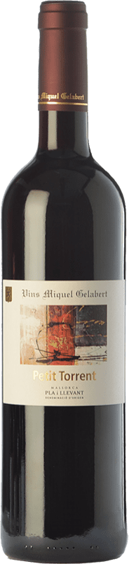 14,95 € | 红酒 Miquel Gelabert Petit Torrent 岁 D.O. Pla i Llevant 巴利阿里群岛 西班牙 Merlot, Cabernet Sauvignon, Callet 75 cl