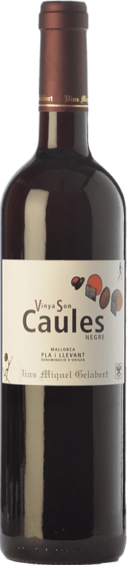 12,95 € | Red wine Miquel Gelabert Vinya Son Caules Negre Aged D.O. Pla i Llevant Balearic Islands Spain Tempranillo, Syrah, Callet, Fogoneu, Mantonegro 75 cl