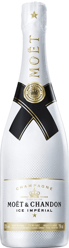 59,95 € | Белое игристое Moët & Chandon Ice Impérial A.O.C. Champagne шампанское Франция Pinot Black, Chardonnay, Pinot Meunier 75 cl