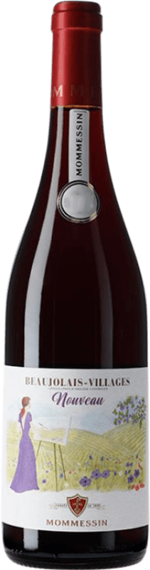 Бесплатная доставка | Красное вино Mommessin Nouveau Молодой A.O.C. Beaujolais Beaujolais Франция Gamay 75 cl