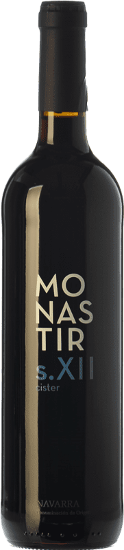 8,95 € | Red wine Monastir S. XII Cister Aged D.O. Navarra Navarre Spain Tempranillo, Merlot, Cabernet Sauvignon 75 cl
