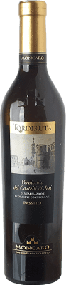 28,95 € | Sweet wine Moncaro Passito Tordiruta D.O.C. Verdicchio dei Castelli di Jesi Marche Italy Verdicchio Medium Bottle 50 cl
