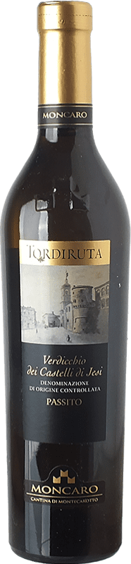 29,95 € Envío gratis | Vino dulce Moncaro Passito Tordiruta D.O.C. Verdicchio dei Castelli di Jesi Botella Medium 50 cl