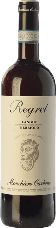 14,95 € | Red wine Monchiero Carbone Regret D.O.C. Langhe Piemonte Italy Nebbiolo Bottle 75 cl