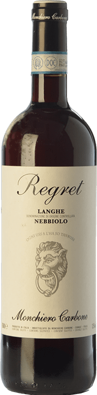 Бесплатная доставка | Красное вино Monchiero Carbone Regret D.O.C. Langhe Пьемонте Италия Nebbiolo — Неббиоло 75 cl