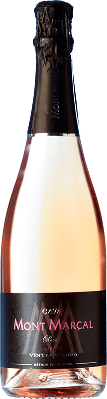 Envio grátis | Espumante rosé Mont Marçal Brut D.O. Cava Catalunha Espanha Trepat 75 cl