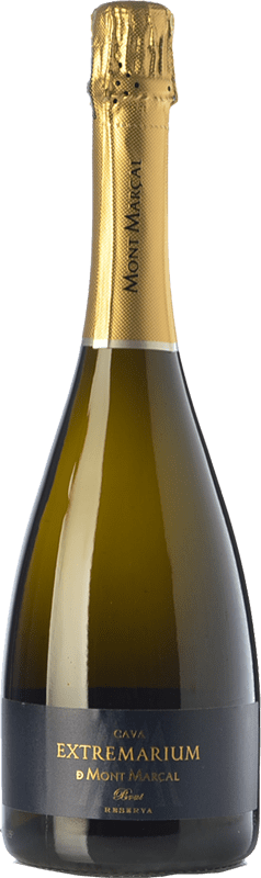 12,95 € | Vin Mousseux Blanc Mont Marçal Extremarium Brut Réserve D.O. Cava Catalogne Espagne Macabeo, Xarel·lo, Chardonnay, Parellada 75 cl