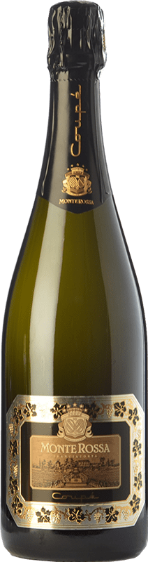 送料無料 | 白スパークリングワイン Monte Rossa Coupé D.O.C.G. Franciacorta ロンバルディア イタリア Pinot Black, Chardonnay 75 cl