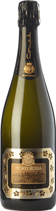 免费送货 | 白起泡酒 Monte Rossa Coupé D.O.C.G. Franciacorta 伦巴第 意大利 Pinot Noir — 黑皮诺, Chardonnay — 莎当妮 75 cl