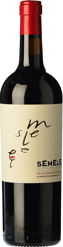 19,95 € Spedizione Gratuita | Vino rosso Montebaco Semele Crianza D.O. Ribera del Duero