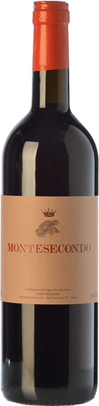 Бесплатная доставка | Красное вино Montesecondo I.G.T. Toscana Тоскана Италия Sangiovese, Canaiolo 75 cl