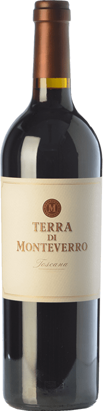 Kostenloser Versand | Rotwein Monteverro Terra I.G.T. Toscana Toskana Italien Merlot, Cabernet Sauvignon, Cabernet Franc, Petit Verdot 75 cl