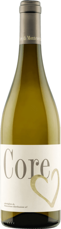 Envio grátis | Vinho branco Montevetrano Core Bianco I.G.T. Campania Campania Itália Fiano, Greco 75 cl