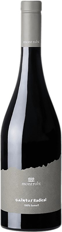 16,95 € Free Shipping | Red wine Mont-Rubí Gaintus Radical Joven D.O. Penedès Catalonia Spain Sumoll Bottle 75 cl