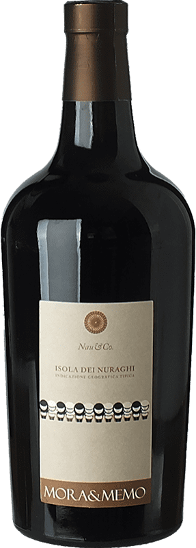 18,95 € | Красное вино Mora & Memo Nau & Co I.G.T. Isola dei Nuraghi Sardegna Италия Cabernet Sauvignon, Cannonau 75 cl