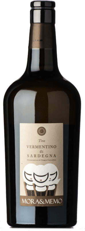 17,95 € | 白酒 Mora & Memo Tino D.O.C. Vermentino di Sardegna 撒丁岛 意大利 Vermentino 75 cl