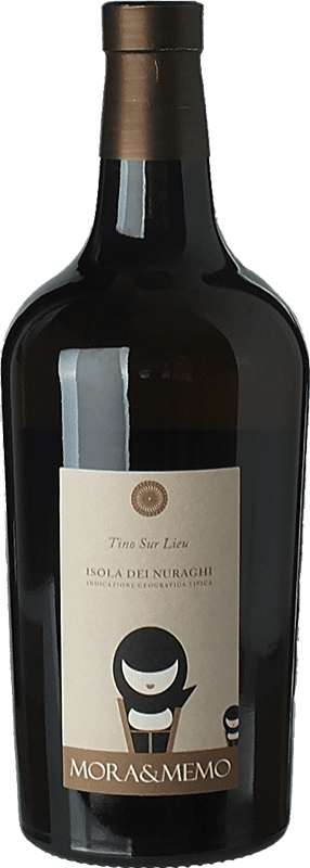 23,95 € Free Shipping | White wine Mora & Memo Tino Sur Lieu I.G.T. Isola dei Nuraghi Sardegna Italy Sauvignon White, Vermentino Bottle 75 cl