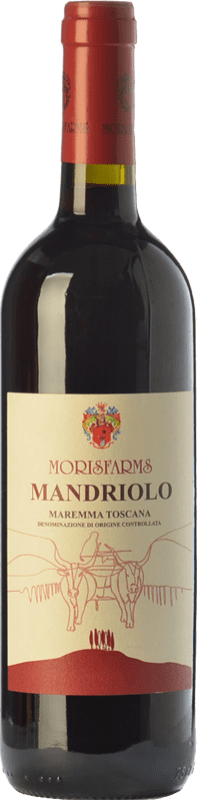 7,95 € | Red wine Morisfarms Mandriolo Rosso D.O.C. Maremma Toscana Tuscany Italy Syrah, Cabernet Sauvignon, Sangiovese, Petit Verdot Bottle 75 cl