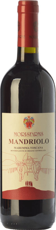 17,95 € Free Shipping | Red wine Morisfarms Mandriolo Rosso D.O.C. Maremma Toscana