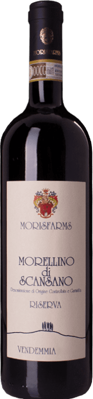 26,95 € Free Shipping | Red wine Morisfarms Riserva Reserva D.O.C.G. Morellino di Scansano Tuscany Italy Merlot, Cabernet Sauvignon, Sangiovese Bottle 75 cl