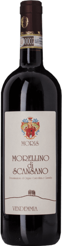 14,95 € Free Shipping | Red wine Morisfarms D.O.C.G. Morellino di Scansano Tuscany Italy Merlot, Syrah, Sangiovese Bottle 75 cl