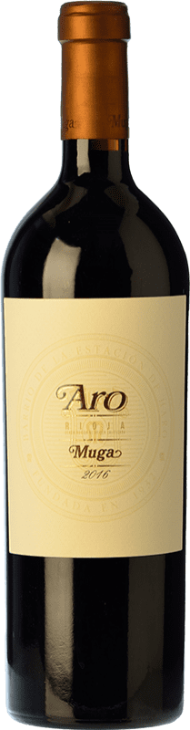 173,95 € Free Shipping | Red wine Muga Aro Crianza 2010 D.O.Ca. Rioja The Rioja Spain Tempranillo, Graciano Bottle 75 cl