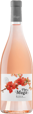 Бесплатная доставка | Розовое вино Muga Flor D.O.Ca. Rioja Ла-Риоха Испания Grenache 75 cl