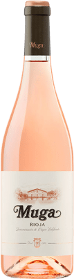 Envio grátis | Vinho rosé Muga Jovem D.O.Ca. Rioja La Rioja Espanha Tempranillo, Grenache, Viura 75 cl