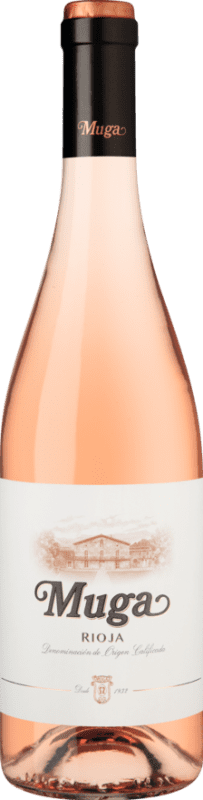 17,95 € Envío gratis | Vino Rosado Muga Joven D.O.Ca. Rioja
