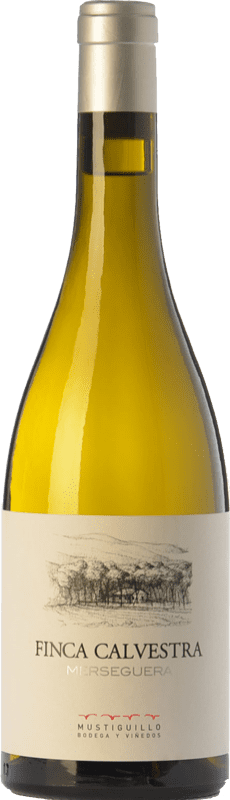 17,95 € | White wine Mustiguillo Finca Calvestra Aged D.O.P. Vino de Pago El Terrerazo Valencian Community Spain Merseguera Bottle 75 cl