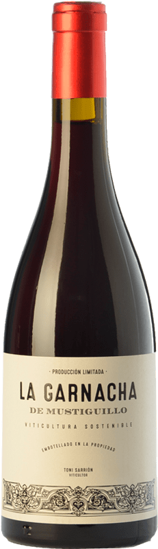 21,95 € Envío gratis | Vino tinto Mustiguillo Joven D.O.P. Vino de Pago El Terrerazo Ecológico