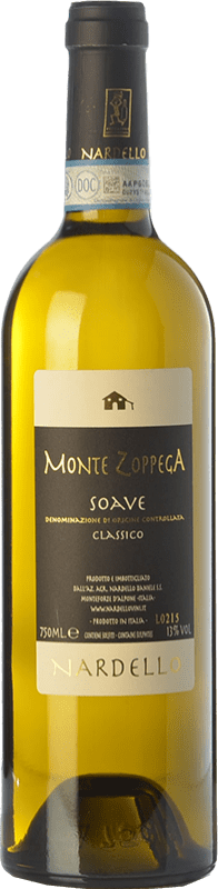 Envío gratis | Vino blanco Nardello Monte Zoppega D.O.C. Soave Veneto Italia Garganega 75 cl