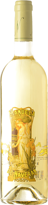 13,95 € Free Shipping | White wine Naveran Manuela Crianza D.O. Penedès Catalonia Spain Chardonnay Bottle 75 cl