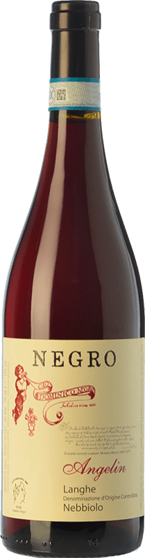 22,95 € | Red wine Negro Angelo Angelin D.O.C. Langhe Piemonte Italy Nebbiolo Bottle 75 cl