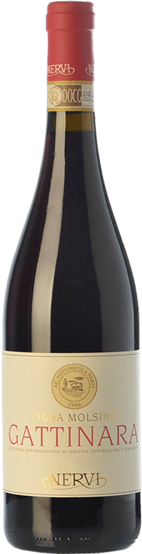 95,95 € | Красное вино Cantina Nervi Vigna Molsino D.O.C.G. Gattinara Пьемонте Италия Nebbiolo 75 cl