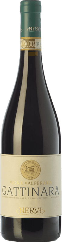 84,95 € | Red wine Nervi Valferana D.O.C.G. Gattinara Piemonte Italy Nebbiolo Bottle 75 cl