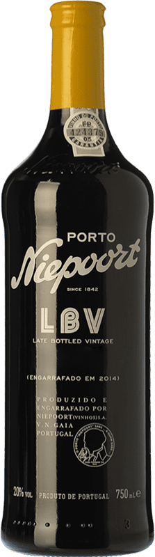 Kostenloser Versand | Verstärkter Wein Niepoort LBV I.G. Porto Porto Portugal Sousón, Touriga Franca, Touriga Nacional, Tinta Amarela, Tinta Cão, Tinta Francisca 75 cl