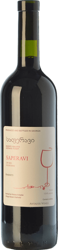 Spedizione Gratuita | Vino Rosso Nikoloz Antadze Crianza — Invecchiato in Botte I.G. Kakheti Kakheti Georgia Saperavi 75 cl