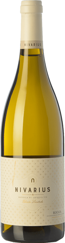 13,95 € | Vino blanco Nivarius Crianza D.O.Ca. Rioja La Rioja España Viura, Tempranillo Blanco, Maturana Blanca 75 cl
