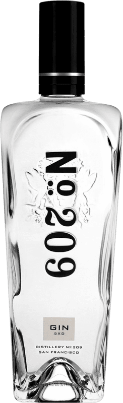 Envio grátis | Gin Nº 209 Gin Estados Unidos 1 L