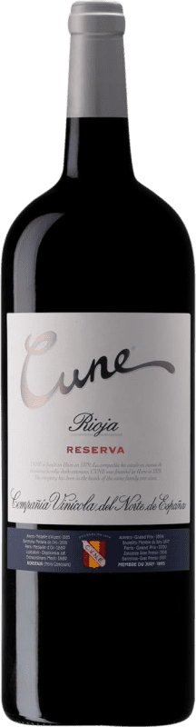 12,95 € | Red wine Norte de España - CVNE Cune Reserva D.O.Ca. Rioja The Rioja Spain Tempranillo, Grenache, Graciano, Mazuelo Bottle 75 cl