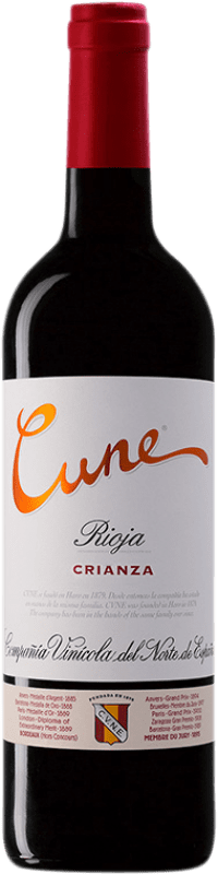 29,95 € 免费送货 | 红酒 Norte de España - CVNE Cune 岁 D.O.Ca. Rioja 瓶子 Magnum 1,5 L